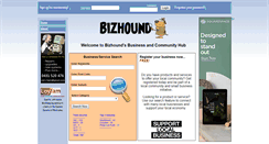 Desktop Screenshot of bizhound.com.au